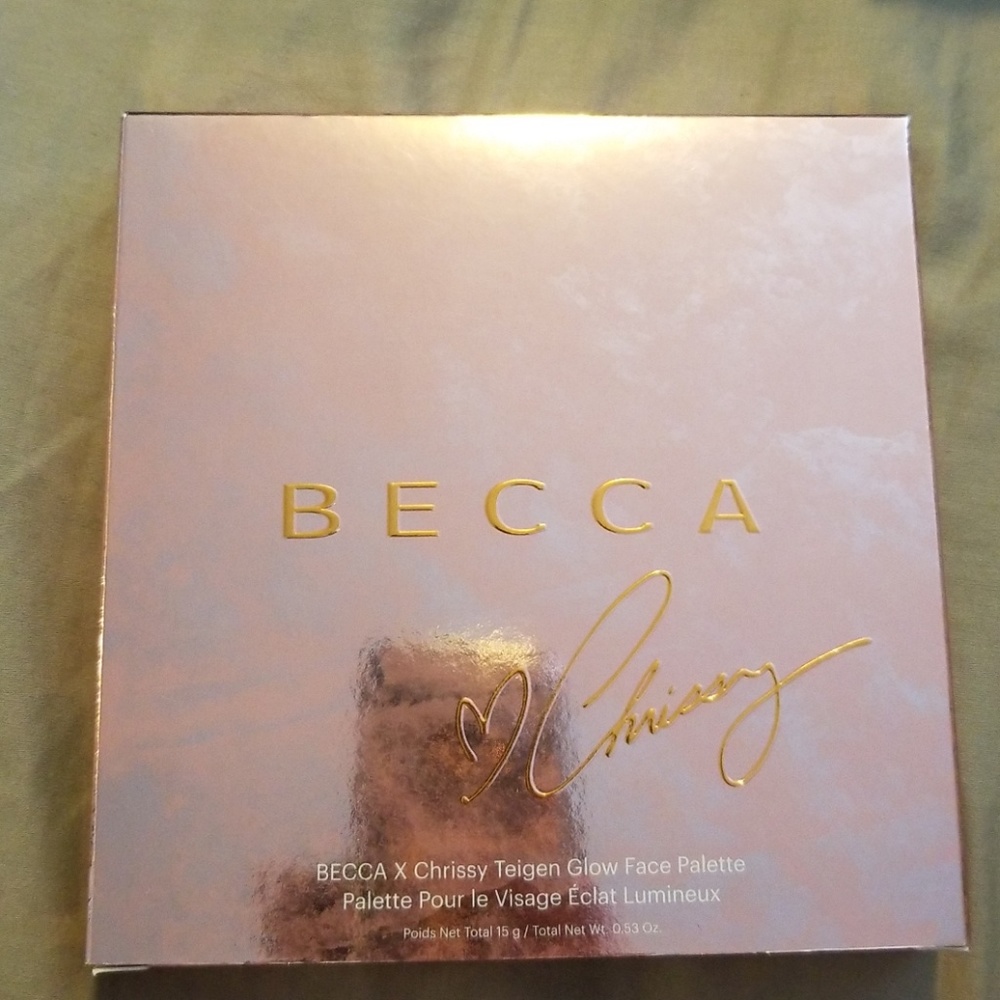 Becca x Chrissy teigan glow face palette NEW